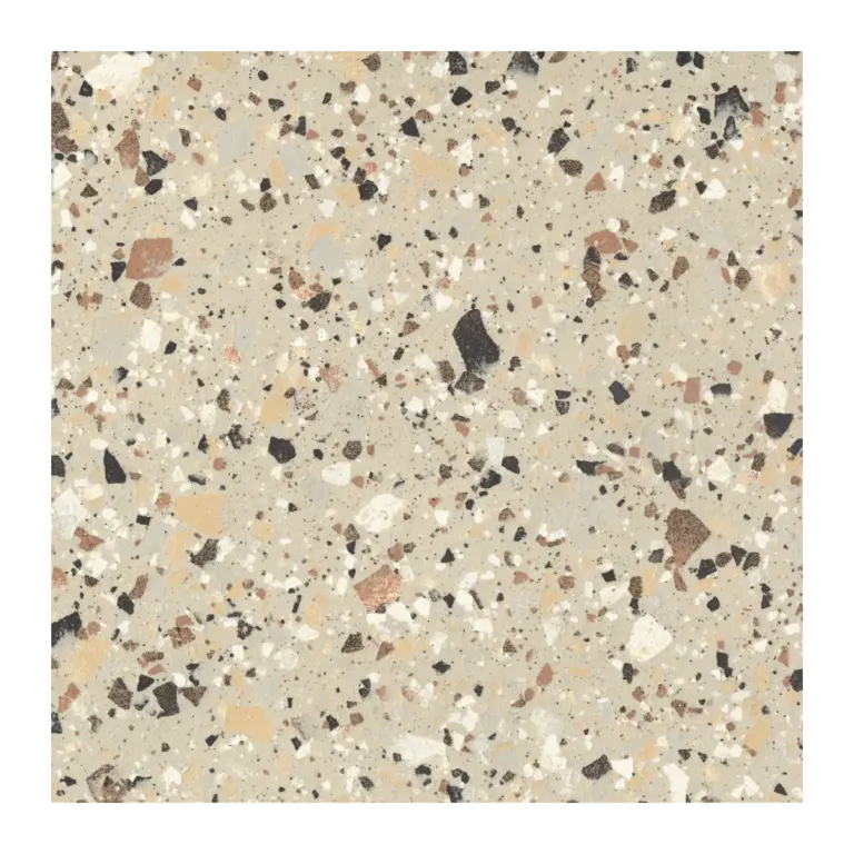 VVL-Beige 600 x 600mm terrazzo-effect porcelain tile