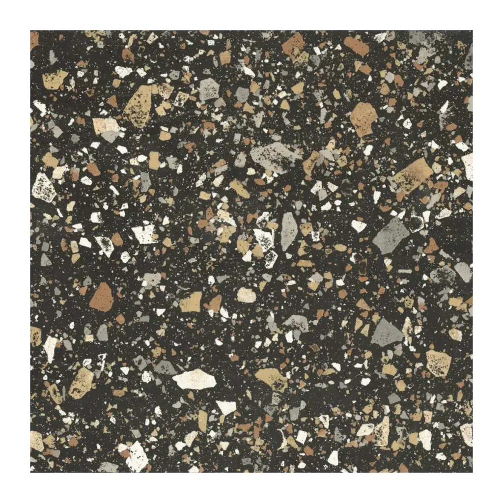 VVL-Earth 600 x 600mm terrazzo-effect porcelain tile