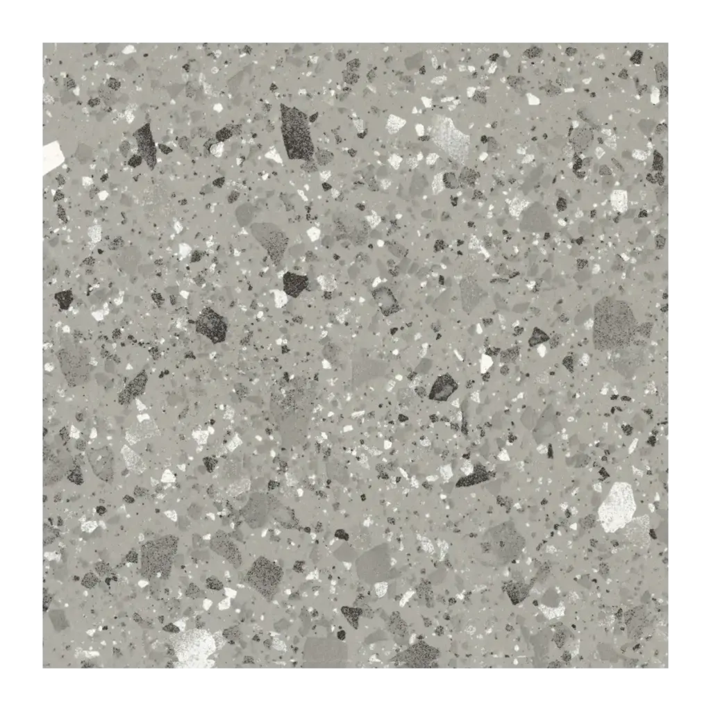 VVL-Grey 600 x 600mm terrazzo-effect porcelain tile